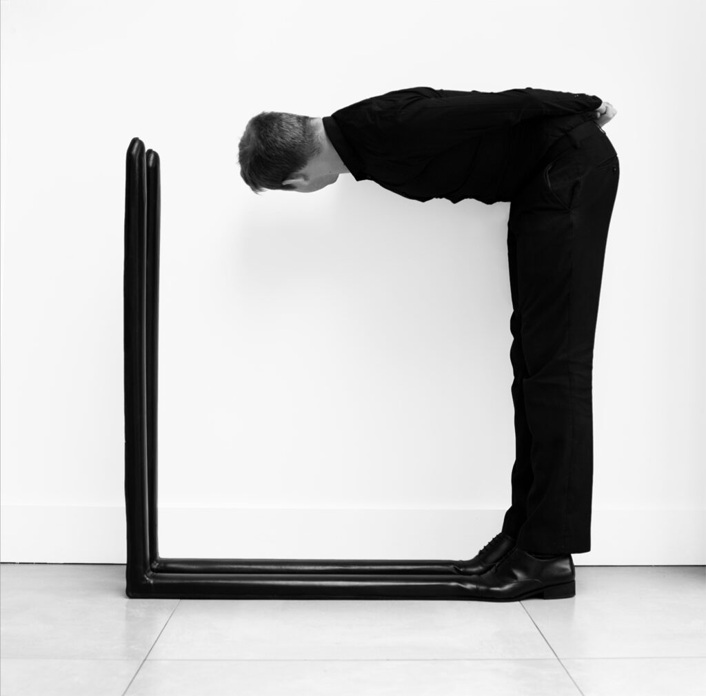 Shoes to form a square, 2021 © Jonny Briggs