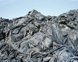 Corinne Silva 'Plastic Mountain II, plastic recycling plant' from 'Badlands' (2008-2011) © Corinne Silva