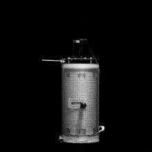 From 'The Black Hole' © Janire Najera Part of a gas chromatograph from F&amp;M Scientific Corporation