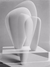 Barbara Hepworth Double Exposure of Two Forms 1937 Photograph, gelatin silver print on paper Private collection © The Hepworth Photograph Collection