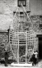 Barbara Hepworth Winged Figure, work in progress, 1962 Courtesy Bowness, Hepworth Estate
