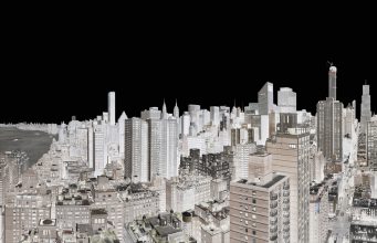 NY, Midtown East, Within Series, 2015, 217 x 140 cm. Digital negative contact print © André Lichtenberg