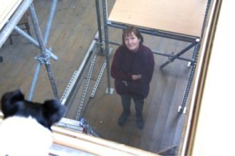 Susan Derges in her studio Photograph © Naomi Itami