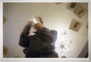Graham Macindoe: Self-portrait from the series 'My Addiction, Through My Eyes' © Graham Macindoe 2016, all rights reserved.