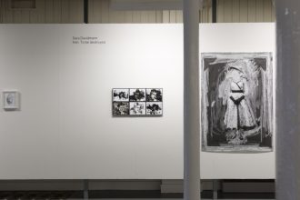 Sara Davidmann, 'Ken. To Be Destroyed' Installation view, 'Catharsis' at Belfast Exposed 2017. Photo: David Copeland