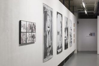 Sara Davidmann, 'Ken. To Be Destroyed' Installation view, 'Catharsis' at Belfast Exposed 2017. Photo: David Copeland