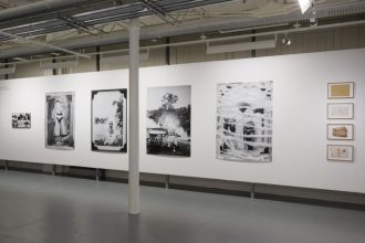 Sara Davidmann, 'Ken. To Be Destroyed' Installation view, 'Catharsis' at Belfast Exposed 2017. Photo: David Copeland