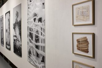 Sara Davidmann, 'Ken. To Be Destroyed' Installation view, 'Catharsis' at Belfast Exposed 2017. Photo: David Copeland