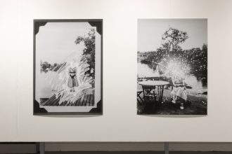 Sara Davidmann, 'Ken. To Be Destroyed' Installation view, 'Catharsis' at Belfast Exposed 2017. Photo: David Copeland