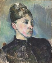 Madame Cézanne by Paul Cézanne 1885-6 Philadelphia Museum of Art, The Samuel S. White 3rd and Vera White Collection, 1967-30-17