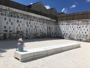 Stéphane Couturier, 'Climat de France' Image: Corinne Whitehouse, at La Gacilly Festival 2018
