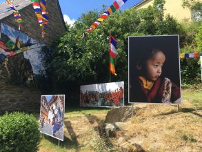 Matthieu Ricard, 'Half a Century in the Himalayas' Image: Corinne Whitehouse, at La Gacilly Festival 2018