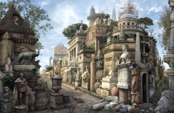 Sic Transit Gloria Mundi (after Piranesi) 2016 © Emily Allchurch