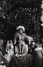 Bride on her Throne, Bekka Valley, Lebanon, 1960 © Marilyn Stafford