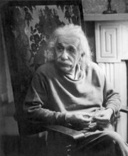 Albert Einstein, Princeton, New Jersey, USA, 1948 © Marilyn Stafford