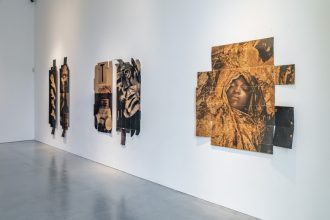 'Bandage the knife not the wound', Broomberg &amp; Chanarin, 2018 At Kettle's Yard, University of Cambridge for fig-futures. Photographer: Josh Murfitt