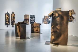 'Bandage the knife not the wound', Broomberg &amp; Chanarin, 2018 At Kettle's Yard, University of Cambridge for fig-futures. Photographer: Josh Murfitt