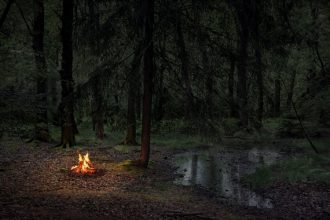 Fire 2, 2018 © Ellie Davies 