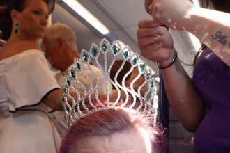 En route to Doncaster Pride. © Gemma Taylor