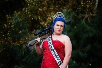 “I’m a model, a pageant queen, a trans woman, but I’m not a ‘girly girl’.” © Gemma Taylor