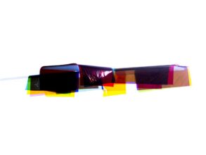 15. Cross Edge Composition #4 (Black Line), 2019 