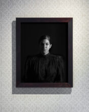Heba Y. Amin Portrait of Woman as Dictator I, 2018. 80 x 63 cm, archival B/W print. Courtesy of Timo Ohler.