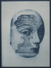 Daydreamer, cyanotype and gum washes 2017-1019 © Brenton Hamilton