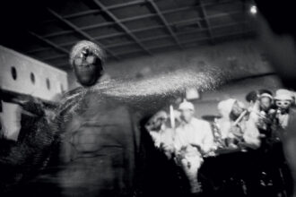 Ming Smith, Sun Ra Space II, New York, 1978, from Ming Smith: An Aperture Monograph (Aperture, 2020/Documentary Arts, 2020) © Ming Smith, courtesy the artist and Aperture