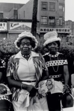 Ming Smith, Amen Corner Sisters, Harlem, New York, 1976, from Ming Smith: An Aperture Monograph (Aperture/Documentary Arts, 2020) © Ming Smith, courtesy the artist and Aperture
