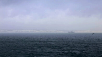 Still from 'Inward Island' video, part of 'England', 2020 © Mandy Williams
