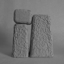 Hannah Hughes, Outer Movements, Position I, 2020, Digital black and white Fibre Print