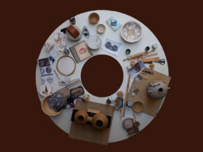 View of the artist's studio, 2020. Image courtesy Mariana Castillo Deball / Modern Art Oxford