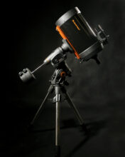 Celestron CGEM 1100 computerised telescope, purchased 2011., from Anatomy of a Northern Astronomer, 2019 © Helen McGhie