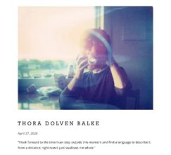 Thora Dolven Balke: "Visual Wandering" © Thora Dolven Balke & Objektiv Press