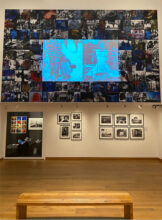 Tokyo: Art & Photography exhibition install shot with works by Moriyama Daido etc