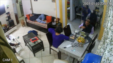 FORMAT21: Control, live surveillance Room 8, screenshot courtesy FORMAT