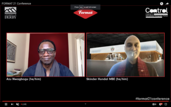 FORMAT21: online conference, screenshot courtesy FORMAT