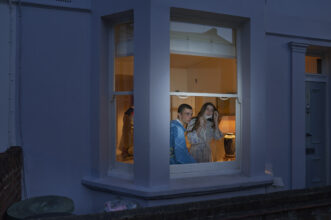 Kate, Jude and Belle, Lockdown Day 47 © Julia Fullerton-Batten