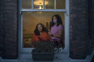 Serena and Chloe, Lockdown Day 16 © Julia Fullerton-Batten