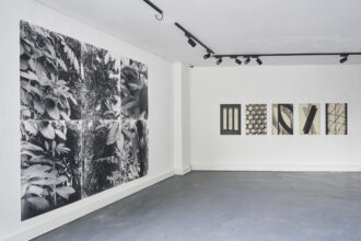 Post No Bills, work by Benjamin Jones and Stephan Keppel. Installation at The Koppel Project Hive, London 2022