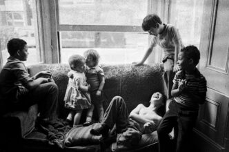 Children at Chiswick Women's Aid (1977)
