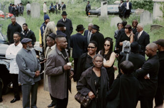 From 'How Great Thou Art - 50 Years of African Caribbean Funerals in London' © Charlie Phillips