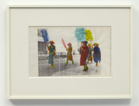 Suffragette (1968) © Alexis Hunter, courtesy Richard Saltoun Gallery