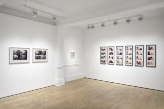Alexis Hunter: 10 Seconds, curated by Natasha Hoare, installation view at Richard Saltoun Gallery, London