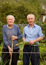 Jim Lyons and Neil Boyle, Community Vegetable Patch on Clitheroe Road, 2019 © Roxana Allison