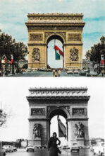 Nicole Gravier. Postcards series, photomechanical printing, gelatin silver print, Paris, 1973. Courtesy of the artist.