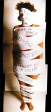 ‘Unwind the lies that bind’ Rosy Martin in collaboration with Jo Spence 1988