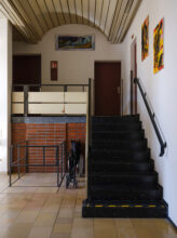 Schloss Grafeneck: Castle stairwell © Richard Wood