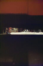 Saul Leiter, Through Boards, 1957 © Saul Leiter Foundation, Courtesy Florence and Damien Bachelot Collection