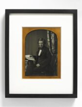 Unknown photographer, Portrait of Scott Archer (ambrotype), ca.1855, courtesy of The V&A